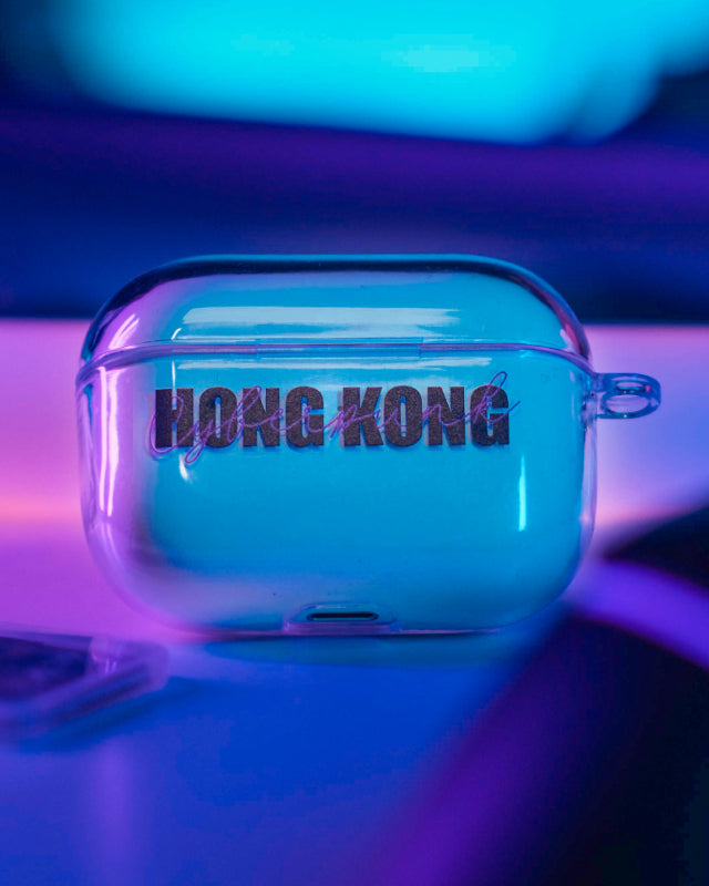 HONG KONG 2077 透明 AirPods Case