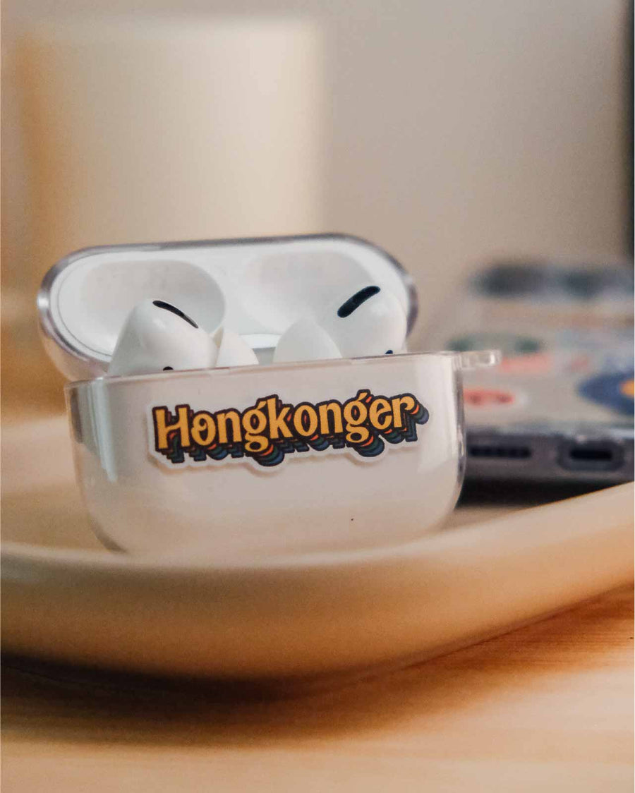 No More Pain 透明 AirPods Case